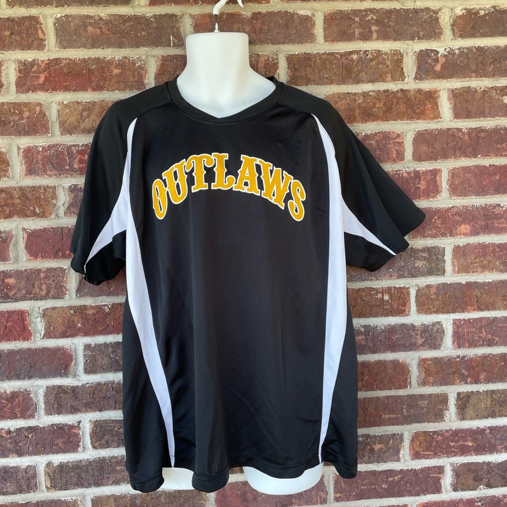Men’s Alleson Athletic Outlaws Jersey Shirt Size 2XL